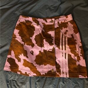 Adidas x IVY PARK Rodeo Cow Print Skirt
